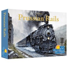 Prussian Rails: Economic Train Strategy Board Game, Investment Bidding, 3-5