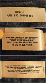 Dita Von Teese Lurex Lace Unlined UW Bra Black Size 32C Burlesque Hollywood