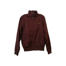 Fred Perry Classic Harrington Jacket - Oxblood Size XS New