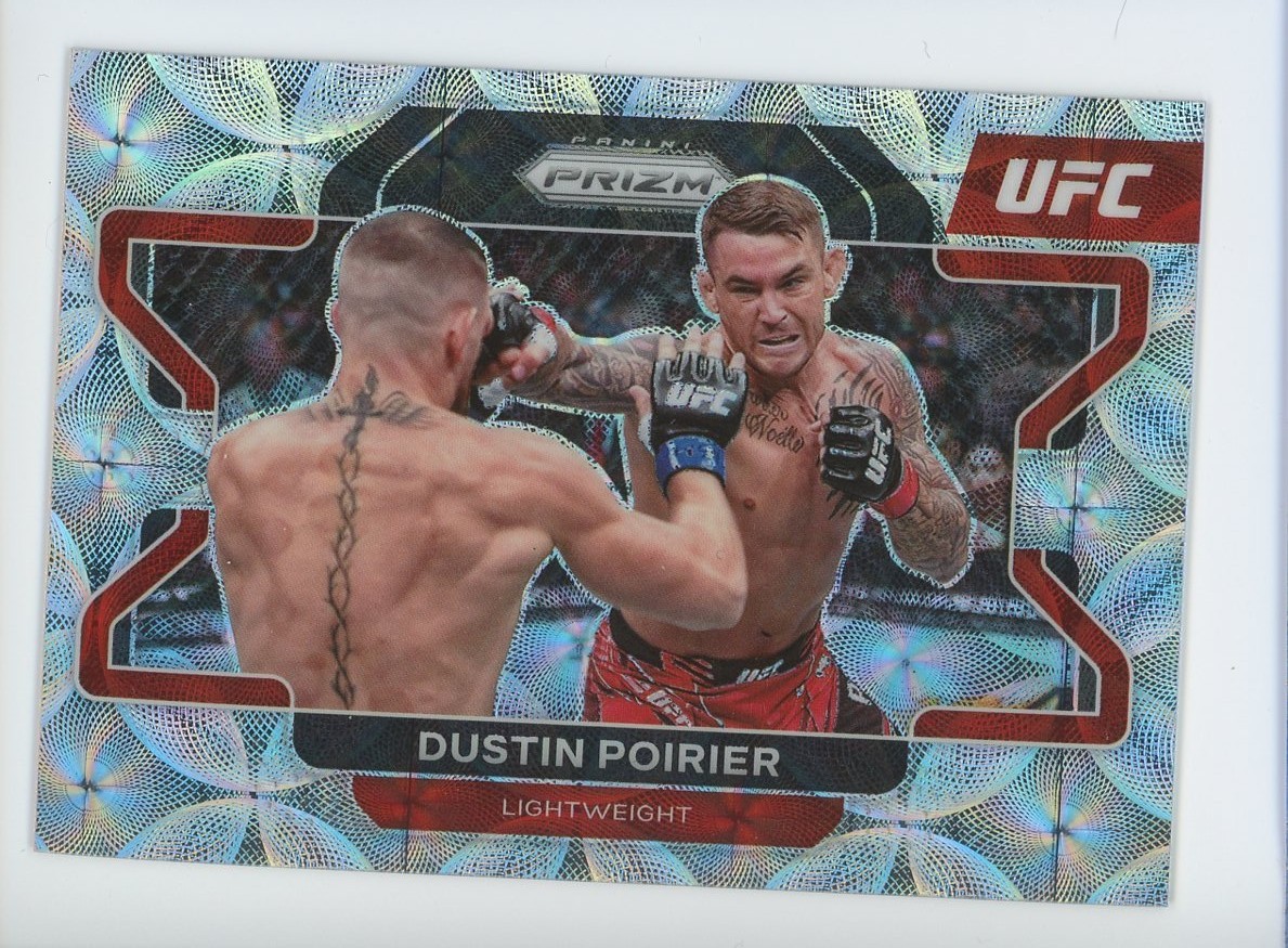 2022 PANINI PRIZM UFC 21 DUSTIN POIRIER PREMIUM BOX SET PRIZM 43/99 