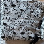 Peanuts Snoopy & Woodstock Gray/Black Cartoon Print set of potholders/oven mitts — photo 2