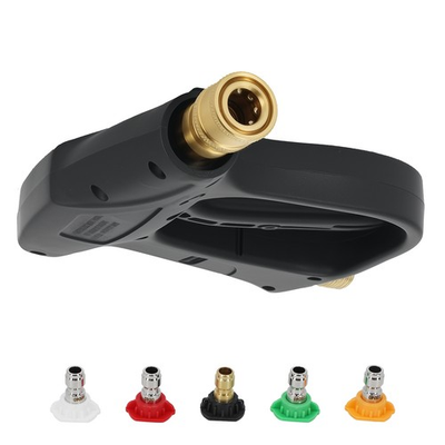 #ad Heavy Duty Pressure Washer Gun M22 14mm w 5 Spray Nozzle Tips Aluminum Body $15.18