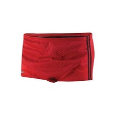 New Speedo Men's Poly Mesh Square Leg Training Drag Swim Race Brief Suit 40"