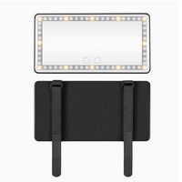 Auto-Sonnenblenden-Schminkspiegel Mit Beleuchtung, Wiederaufladbarer Led-Au8214