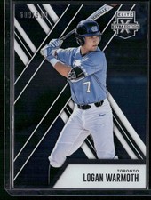 2017 Panini Elite Extra Edition #22 Logan Warmoth #/999