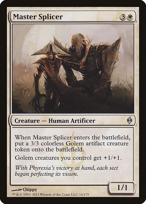 Master Splicer Foil New Phyrexia 16 NM MTG