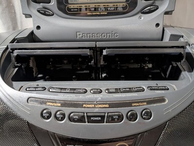 Panasonic RX-DT75 CD/Headphone Jack/Cassette/Radio Boombox for