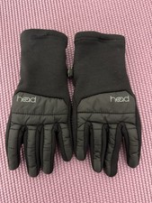 HEAD youth Gloves Black Size Small Fleece Lined Retention Clip
