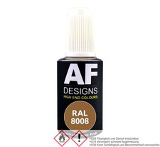 Lackstift RAL 8008 OLIVBRAUN glänzend matt 20ml Reparaturstift Tupflack Autolack