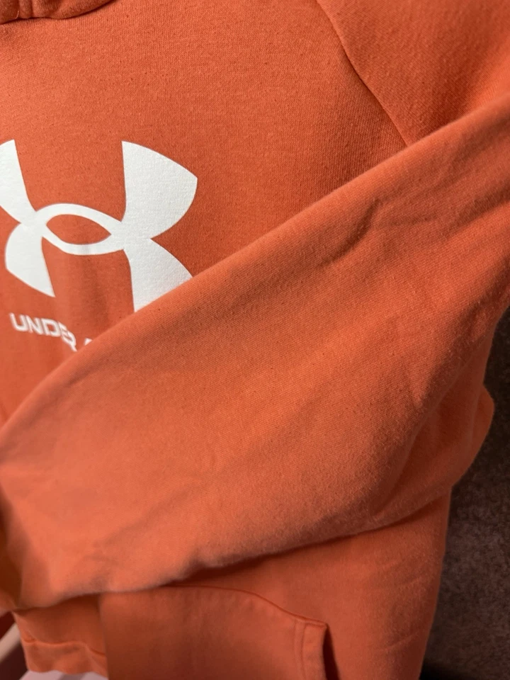 Under Armour Hoodie Youth XL Orange - Image 2 of 4