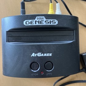 AT Games Sega Genesis Classic Game  Mini Console Untested