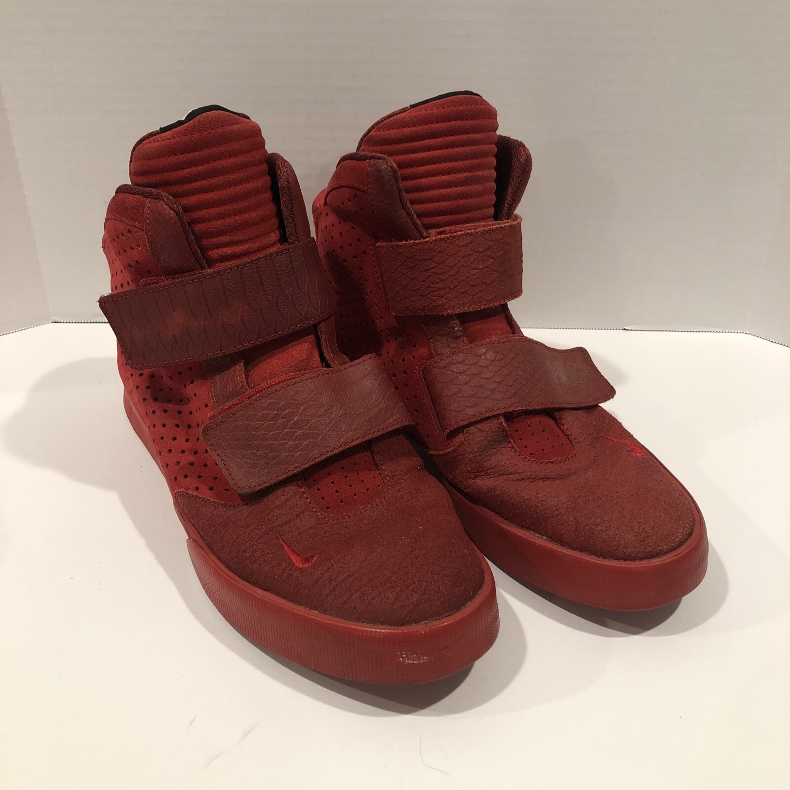 Nike Flystepper 2K3 Mens Red October Athletic Shoes Sz US