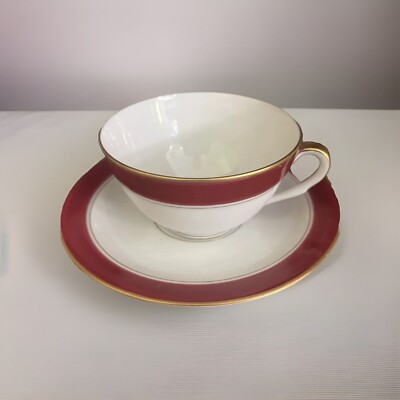 Vintage Porcelain  Fabrique par Chastagner Limoges Cup & Saucer