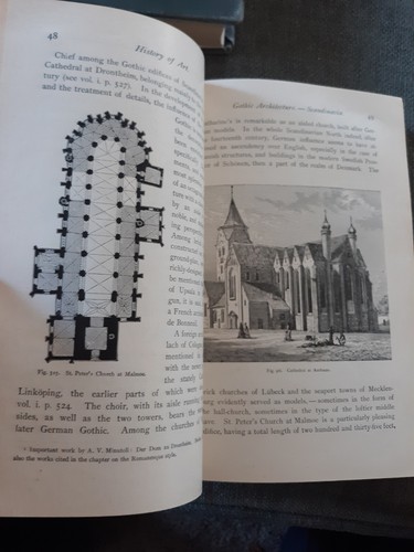 History Of Art, 2 Vol., Wilheim Lubke, 1877 X-library Rebound - Picture 20 of 24