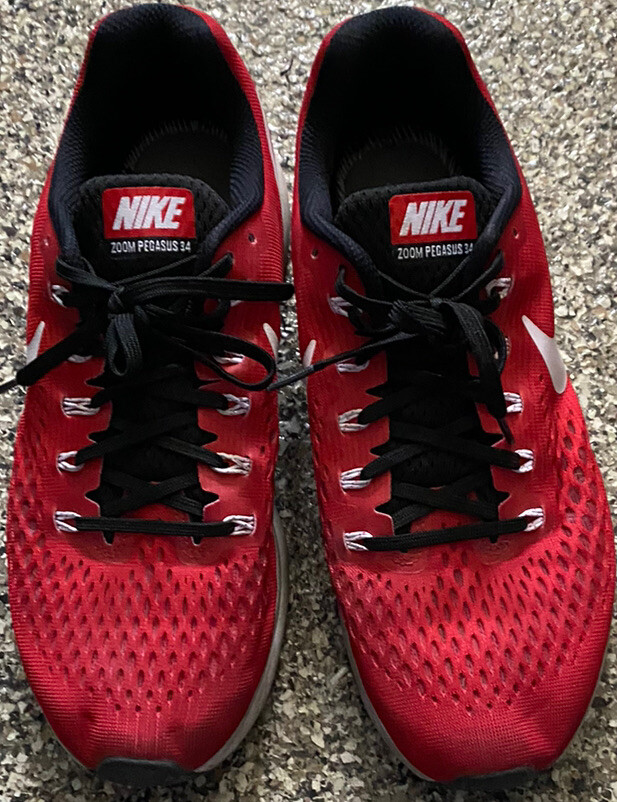Size 10 - Nike Air Zoom Pegasus 34 TB Red for sale online | eBay display picture 1