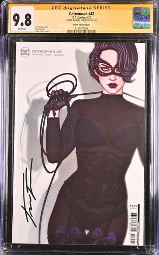 Catwoman #42 Jenny Frison Lingerie Variant CGC 9.8 - Signed