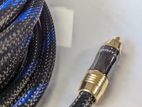 KUYIOHIFI 15' Dual Shielded (OD 8.0mm) RCA Male to RCA Male subwoofer Cable - Picture 6 of 14