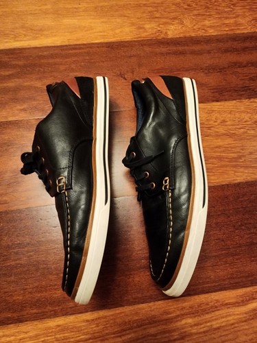 Comfortable Black Leather shoes.Size 10.5.New - Picture 4 of 4