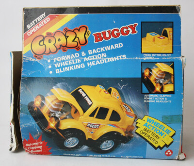 RARE VINTAGE 1987 CRAZY BUGGY BEETLE 8.5