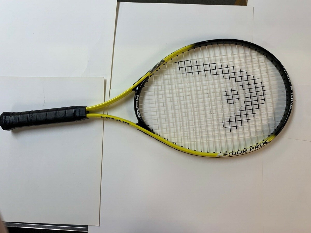 HEAD TOUR PRO TENNIS RACQUET NANO TITANIUM 4 1/2-4 #299327 | eBay
