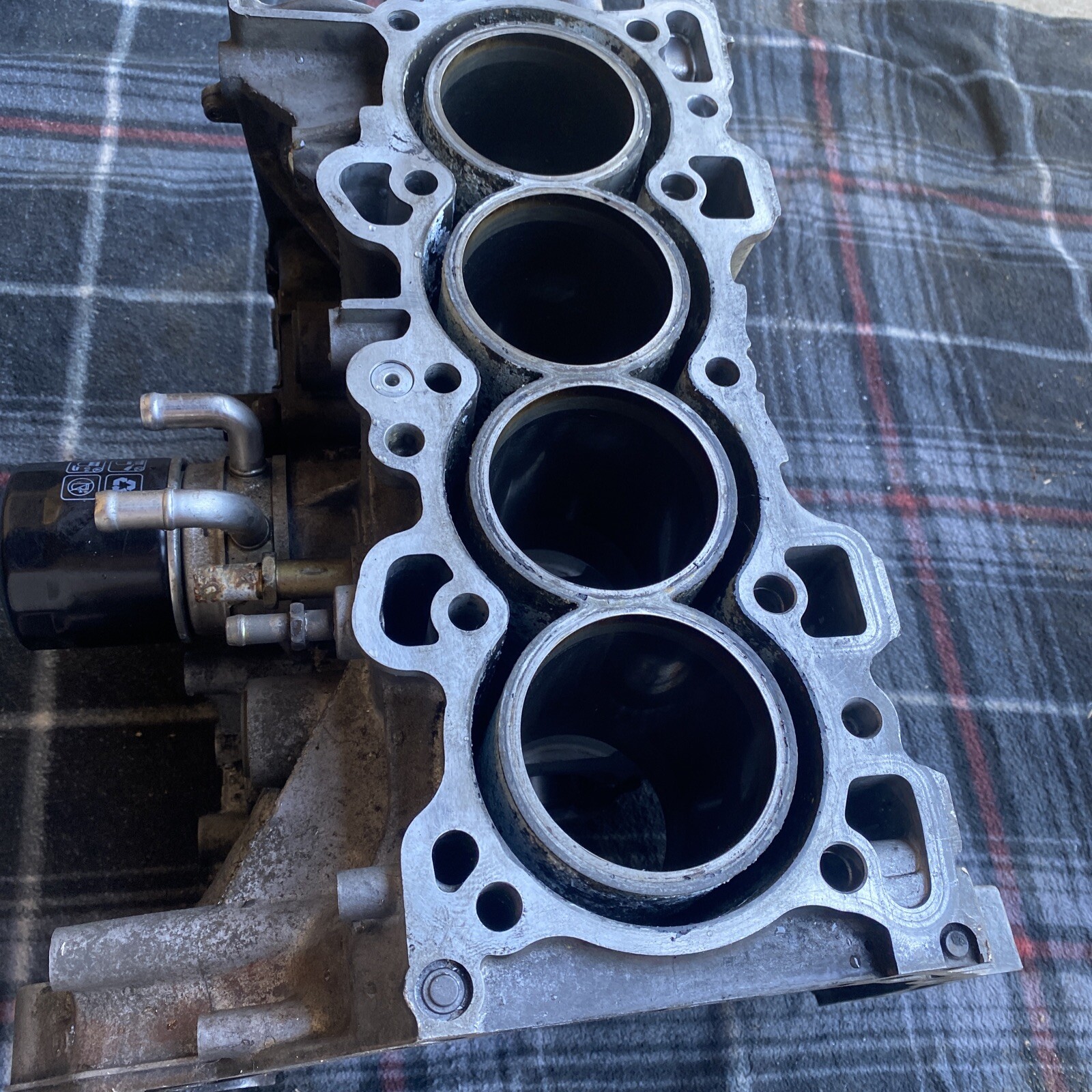 ACURA INTEGRA TYPE R B18C5 ENGINE BLOCK+GIRDLE+CAPS .P73 DOHC VTEC OEM ...