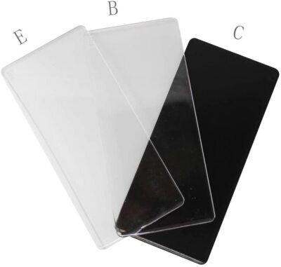 Bira Craft 3'' Cutting Plate (C) + Base Plate (B) + Embossing Plate(E), 3pcs
