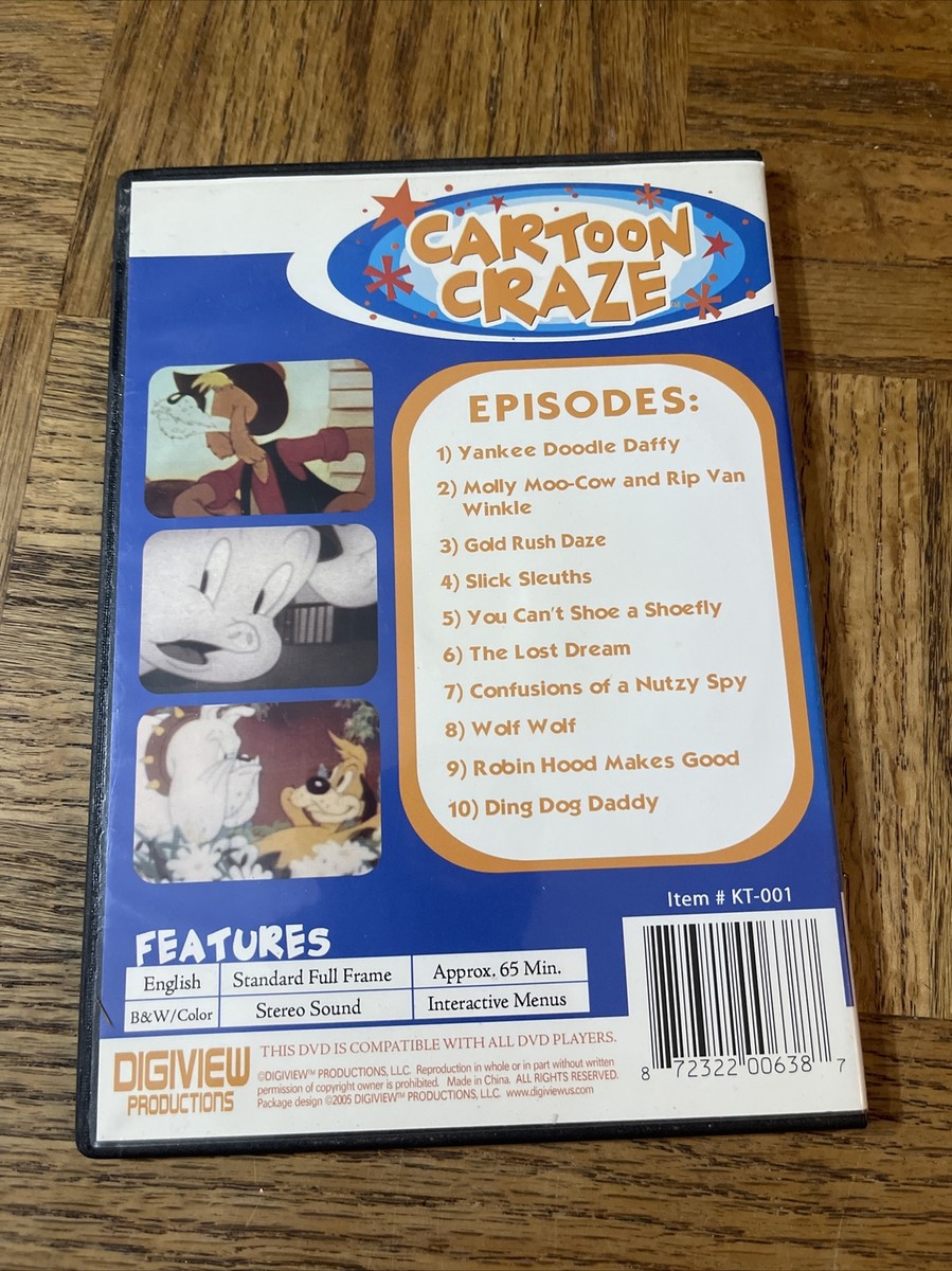 Cartoon Craze DVD | eBay