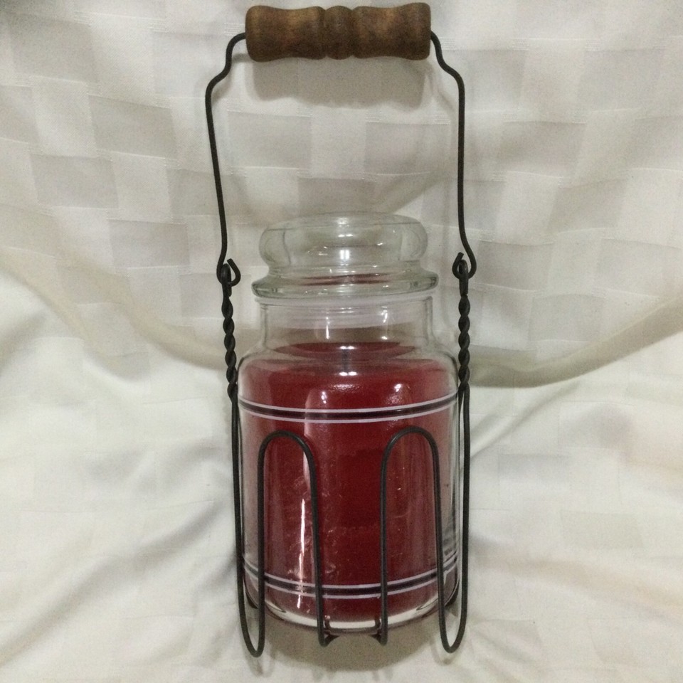 Yankee Candle TULIPS 22 oz Black Band Housewarmer with Stand 95 left