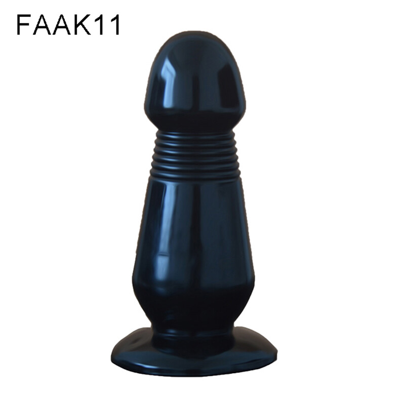 FAAK Anal Plug Toys Black Dildo Massage Stuffed Penis Stopper Women Erotic  Toys | eBay