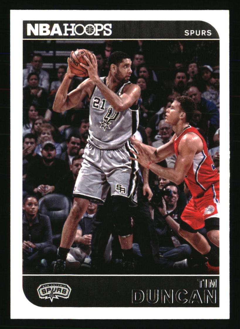 Tim Duncan 2014-15 Hoops #58 BASKETBALL Card