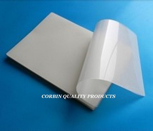 500 Luggage Tag 5 Mil Laminating Pouches Sleeve NO SLOT 2-1/2 x 4-1/4 X-Clear - Picture 5 of 7