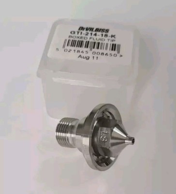  Devilbiss GTI 1.8 Spritzpistole Düse GTI Fluid Tip GTI-214-18-K