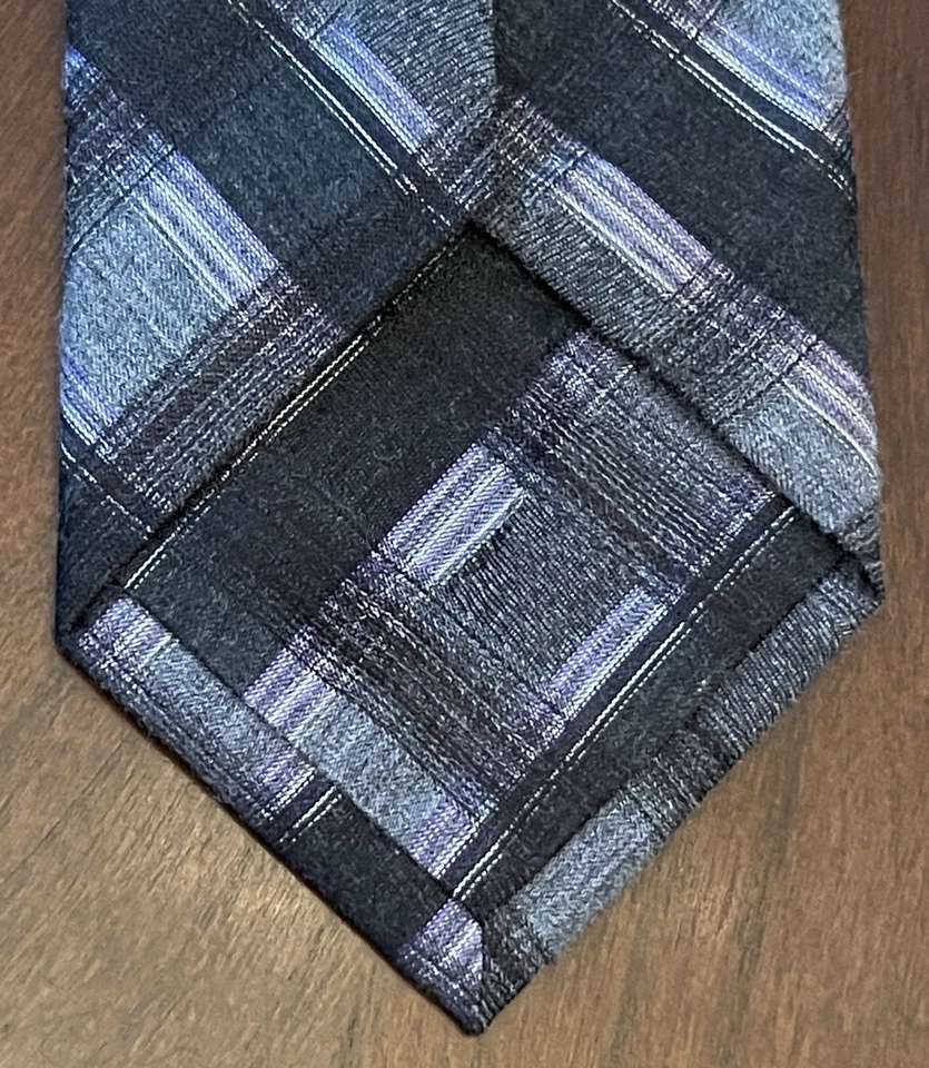 Ck Calvin Klein черный фиолетовый 53% вискоза 47% шелк сделано в Китае очень длинный - Изображение 2 из 4