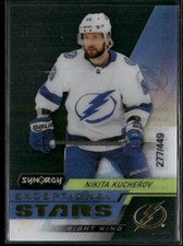 2020 Upper Deck Synergy Nikita Kucherov ES-19 Exceptional Stars Gold  SN449