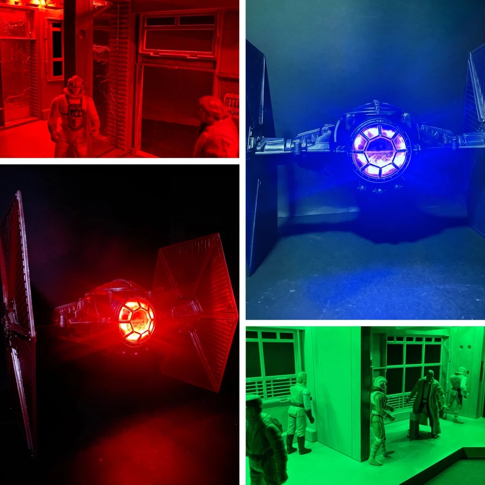 Sith Star Wars Hand-Painted Kenner vintage Diorama Personalized Skeleton Crew - Image 2 of 4