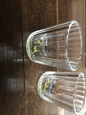 MEZCAL MAL BIEN Shot Glasses/Votive Candleholders, Set of 2, Collectible