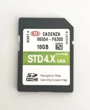 2017 KIA CADENZA LIMITED SXL SX EX LX NAVIGATION MAP SD CARD OEM 96554-F6300