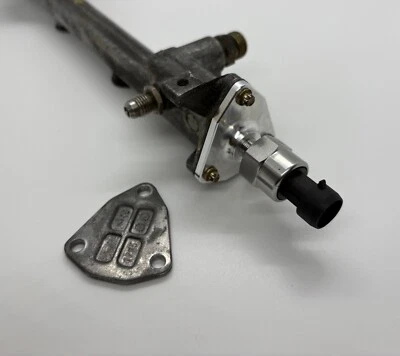 Adaptador de presión de gasolina C20xe C20let 1/8npt turbo indicador adicional cnc aluminio manómetro