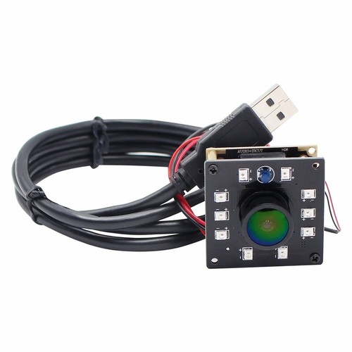 2MP H.264 30fps USB Camera Night Vision Video WebCamera Module w/ 170degree lens - Picture 3 of 9
