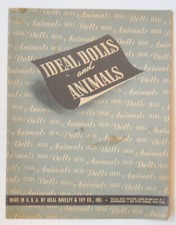 Vintage Rare 1940s Ideal Dolls Animals Catalog Judy Garland Deanna Durbi P6164