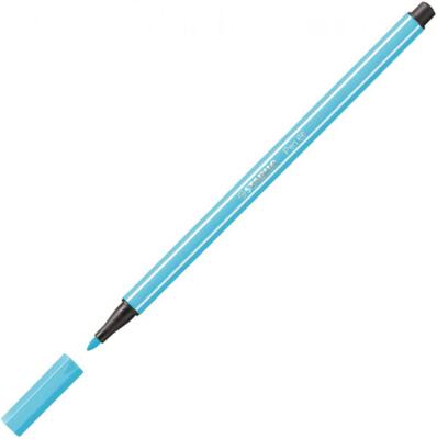 STABILO Fasermaler Pen 68, Strichstärke: 1,0 mm, hellblau