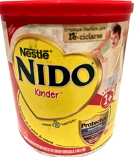 2-Pk Nestlé Nido 1-3 Años Leche Polvo. Powdered Milk Ages 1-3. 360gr/12.7oz