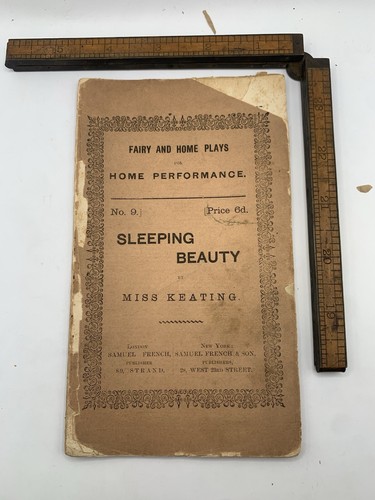 1850’s Sleeping Beauty- Fairy And Home Plays Booklet.