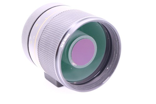 REFLEX-NIKKOR 500MM F8 AI Mirror LENS close macro focus Late 500/8 FREE US SHIP - Picture 4 of 19