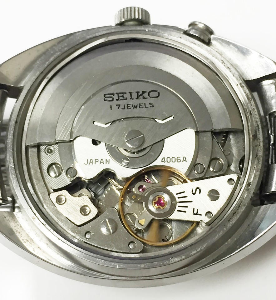 Montre Automatique Vintage Seiko Bell-Matic 4006-7002 - Avec Alarme, Boîtier 40.3mm, état De Fonctionnement