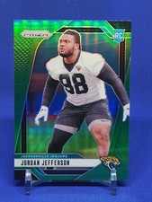 2024 Panini Prizm - Jordan Jefferson RC #358 Green Prizm - Jacksonville Jaguars