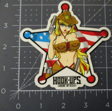CONEXIONES Skate PEGATINA vaquera shooter niña monopatines cascos calcomanía hentai