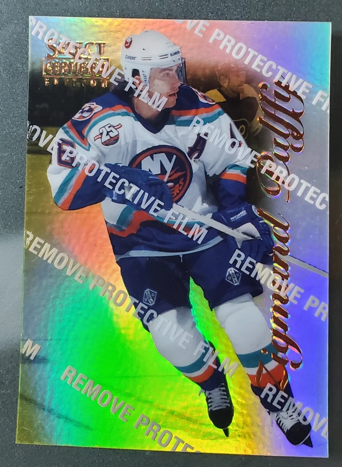 Zigmund Palffy 1996-97 SELECT CERTIFIED #23 ⭐MIRROR GOLD⭐ {30 exist} Islanders - Image 3 of 4