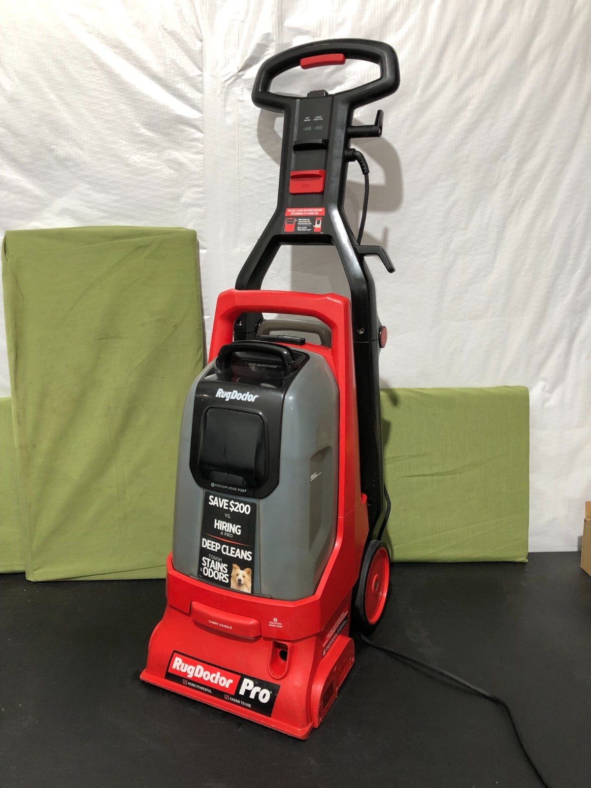 Rug Doctor Pro Deep Commercial Carpet Cleaning Machine PDC1R eBay