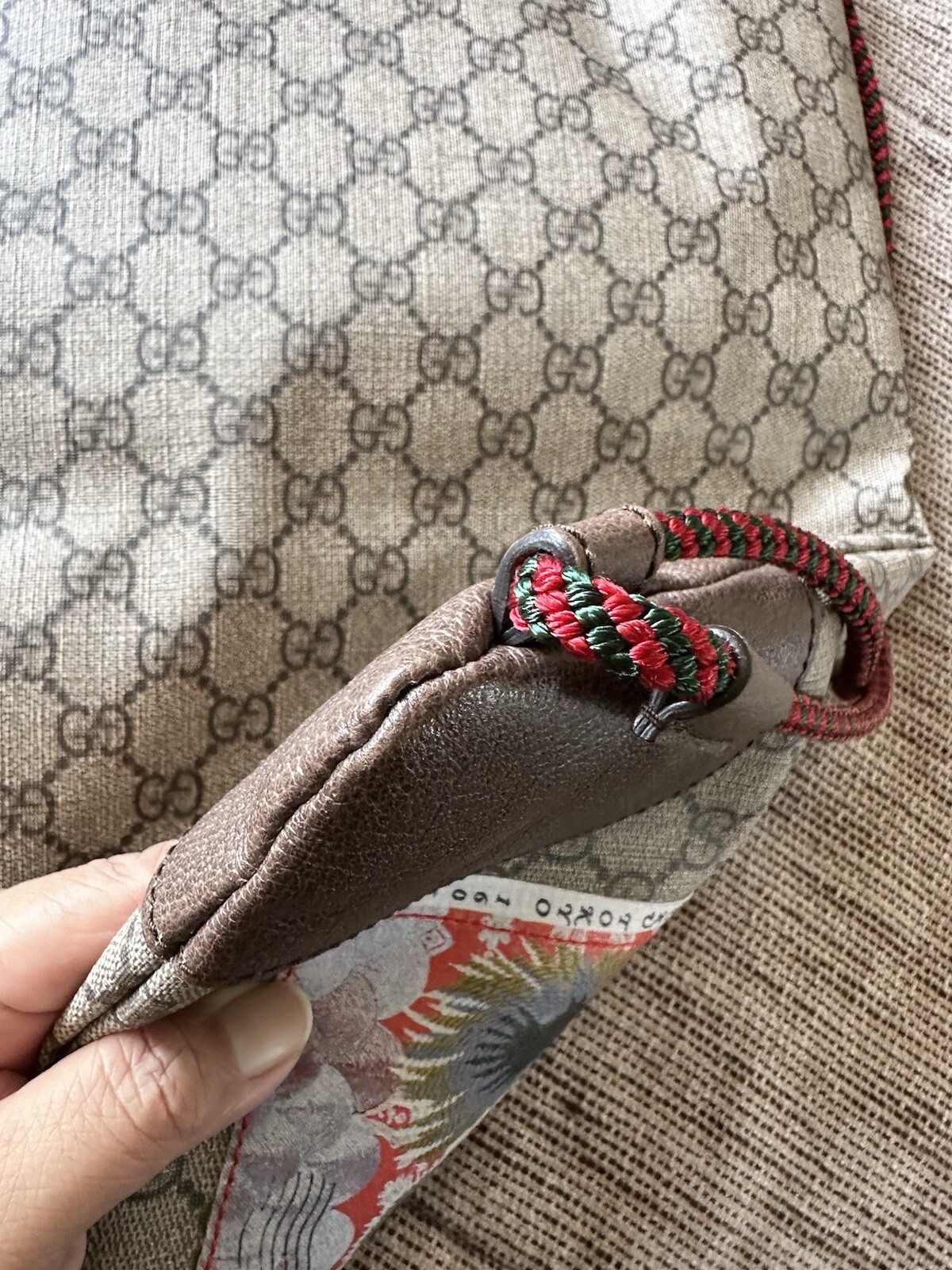 gucci drawstring backpack - image 8